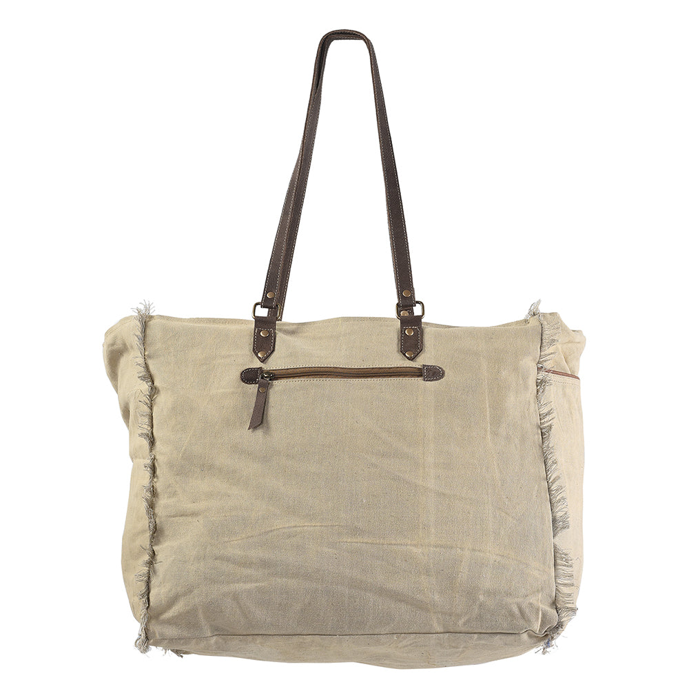 LC-KB232 Weekender Upcycled Canvas Ladies Bag
