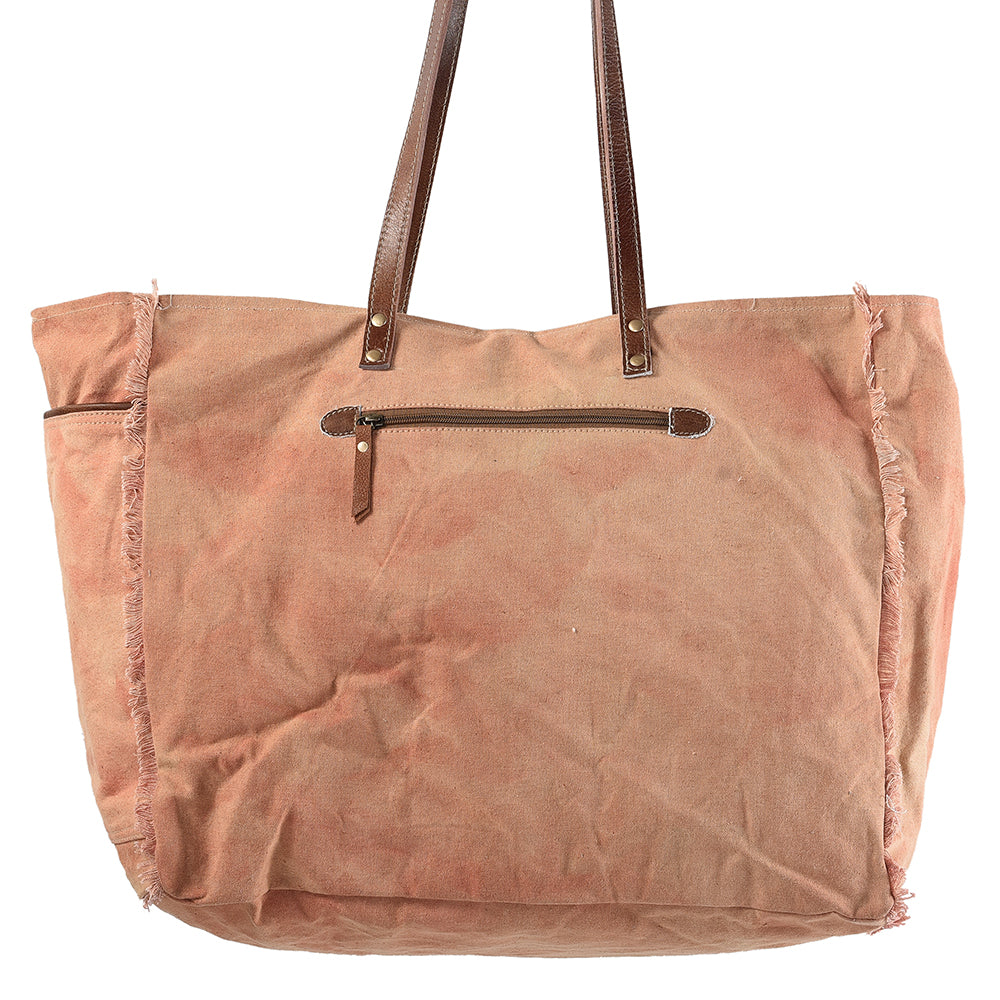 LC-KB234 Weekender Upcycled Canvas Ladies Bag