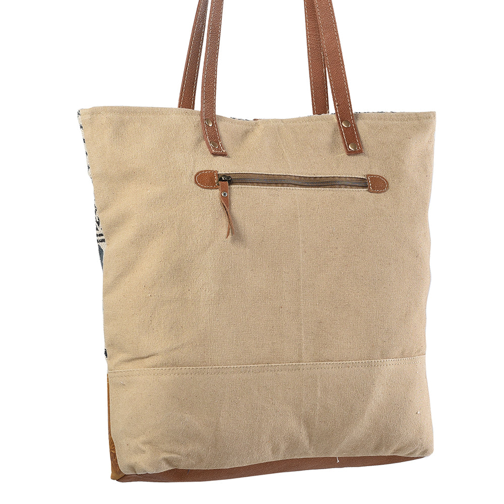 LC-KB239 Tote Upcycled Canvas Ladies Bag
