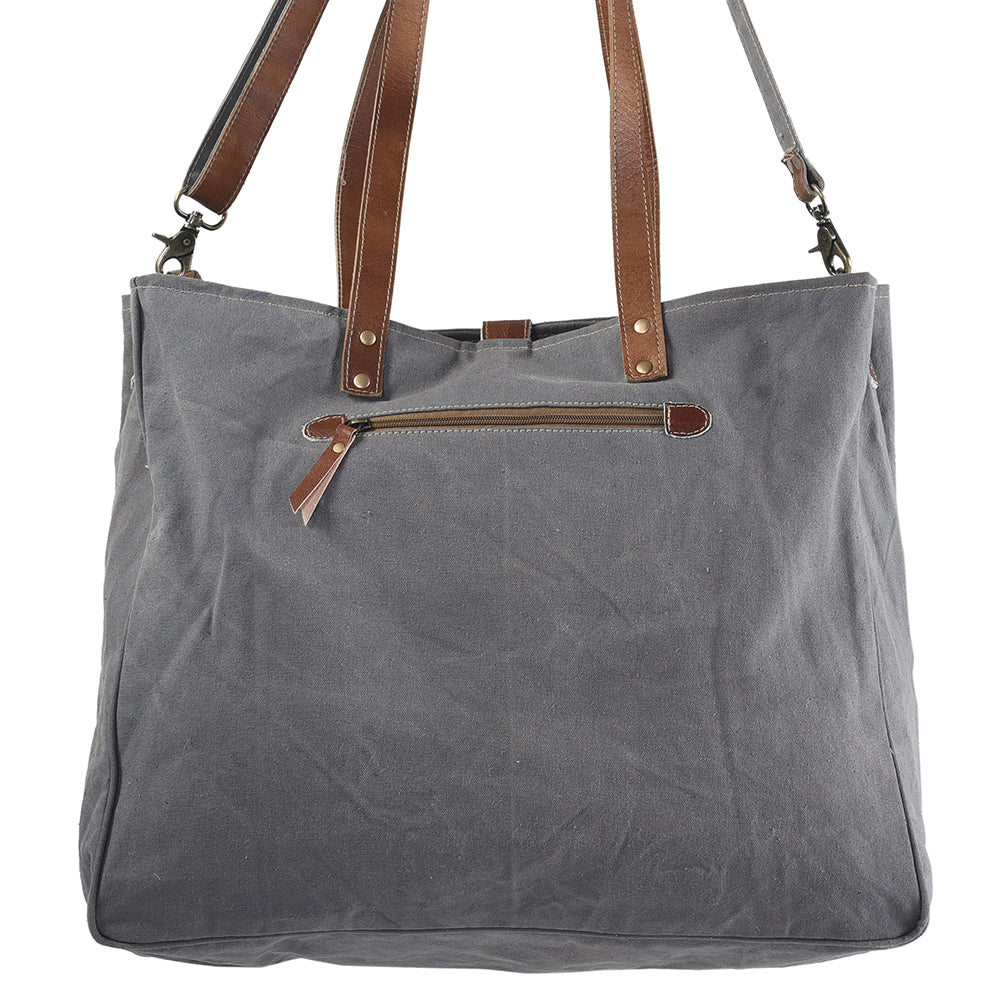 LC-KB248 Weekender Upcycled Canvas Ladies Bag