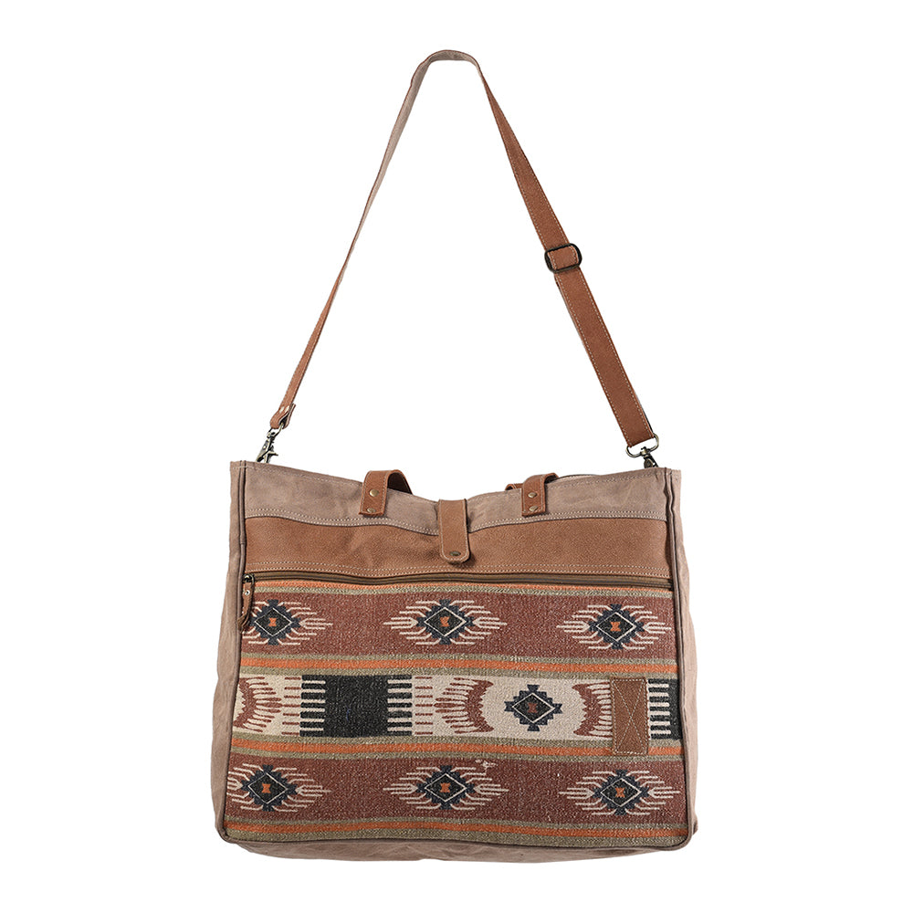 LC-KB249  Tote Upcycled Canvas Ladies Bag