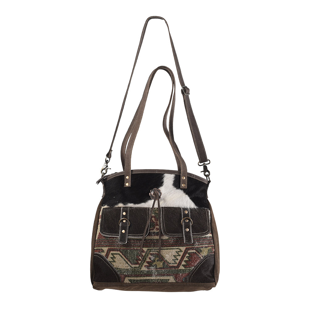 LC-KB251 Tote Upcycled Canvas Ladies Bag