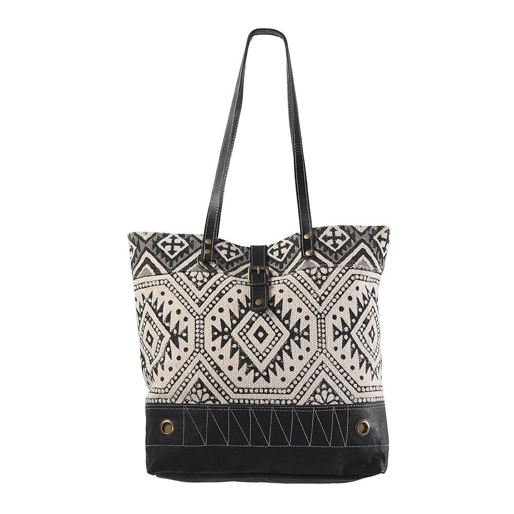 LC-KB256 Tote Upcycled Canvas Ladies Bag