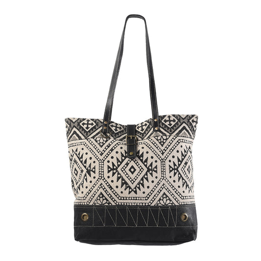 LC-KB256 Tote Upcycled Canvas Ladies Bag