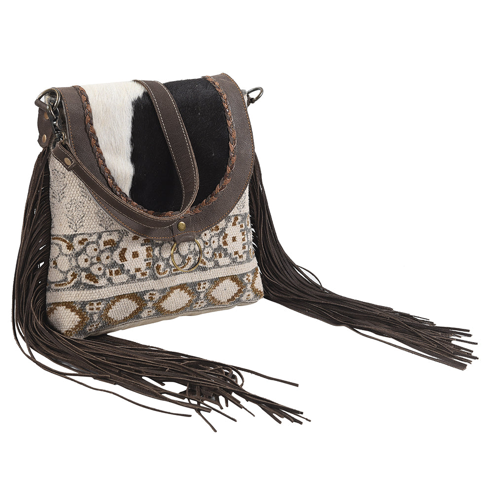 LC-KB257  Messenger Upcycled Canvas Ladies Bag