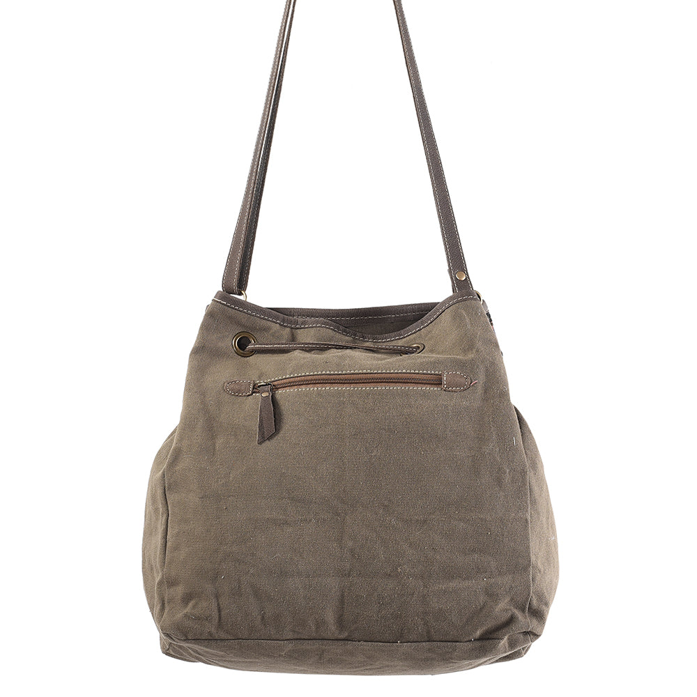 LC-KB269 Bucket Upcycled Canvas Ladies Bag