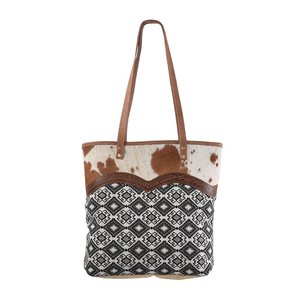 LC-KB281  Tote Upcycled Canvas Ladies Bag