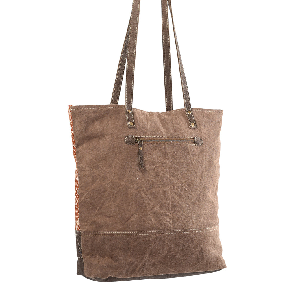 LC-KB284 Tote Upcycled Canvas Ladies Bag