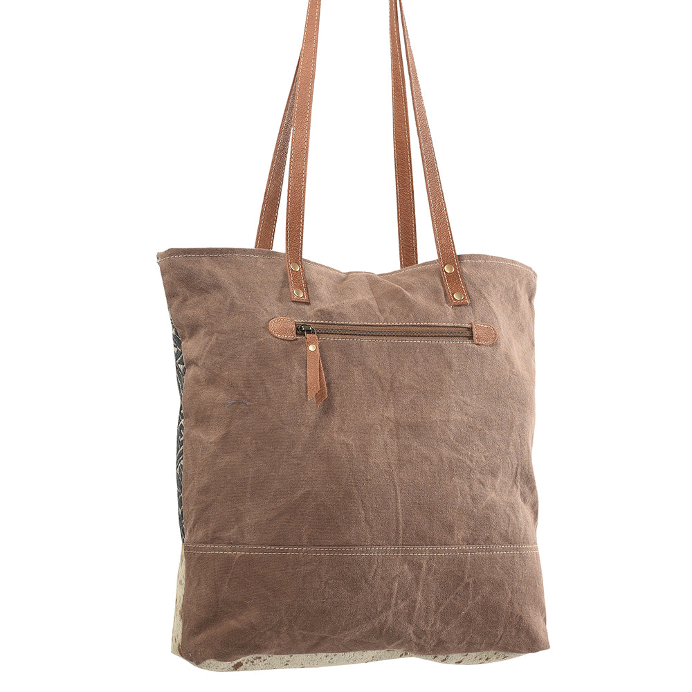 LC-KB287 Tote Upcycled Canvas Ladies Bag