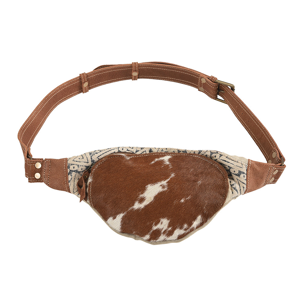 LC-KB288 Fanny Pack Upcycled Canvas Ladies Bag