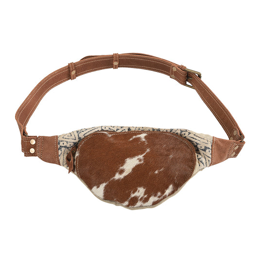 LC-KB288 Fanny Pack Upcycled Canvas Ladies Bag