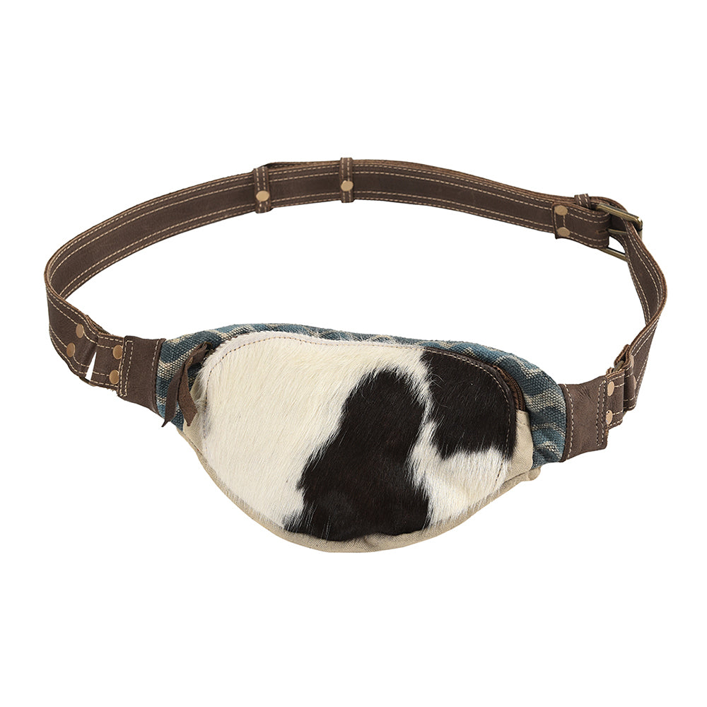 LC-KB289 Fanny Pack Upcycled Canvas Ladies Bag