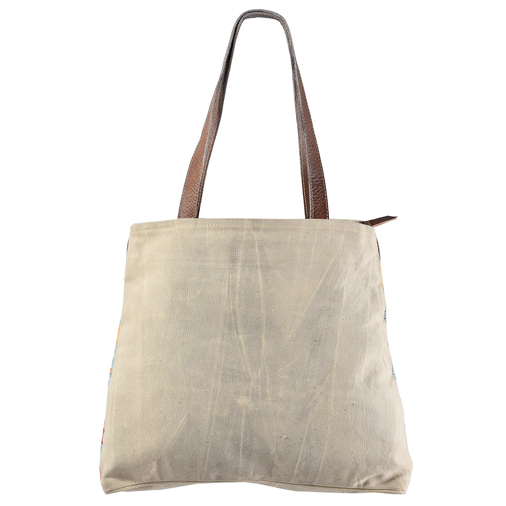 LC-KB300 Tote Upcycled Canvas Ladies Bag