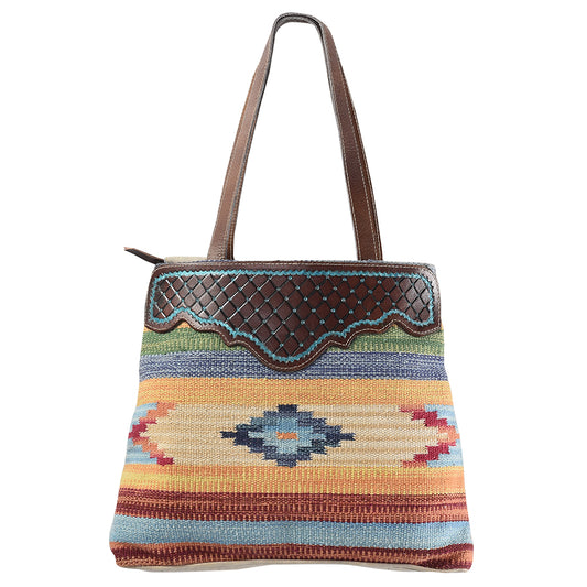 LC-KB300 Tote Upcycled Canvas Ladies Bag