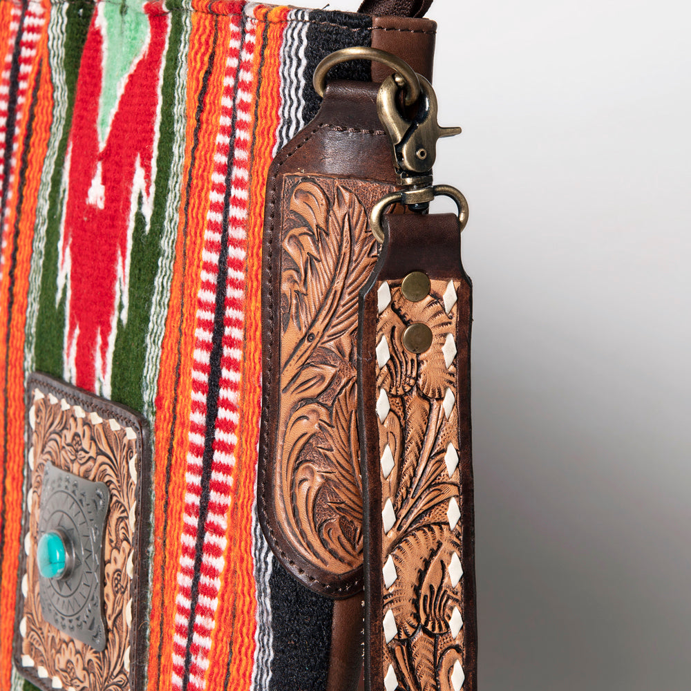 LC-ADBGA268 Crossbody Genuine Western Leather Women Bag