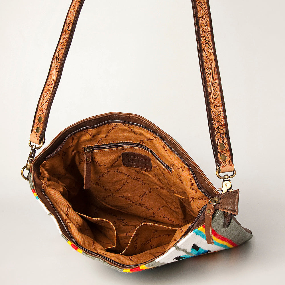 LC-ADBGA278 Crossbody Genuine Western Leather Women Bag