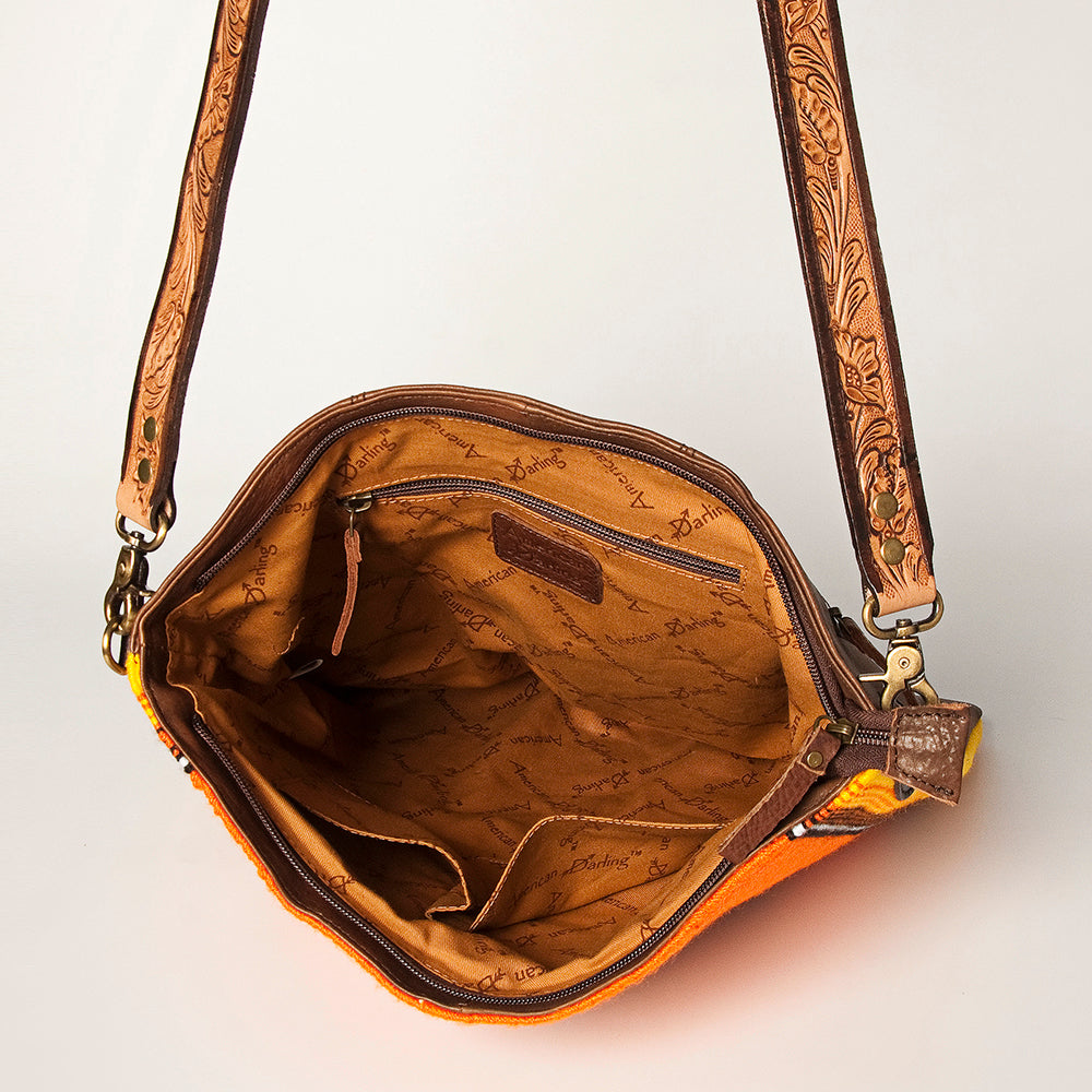 LC-ADBGA278 Crossbody Genuine Western Leather Women Bag