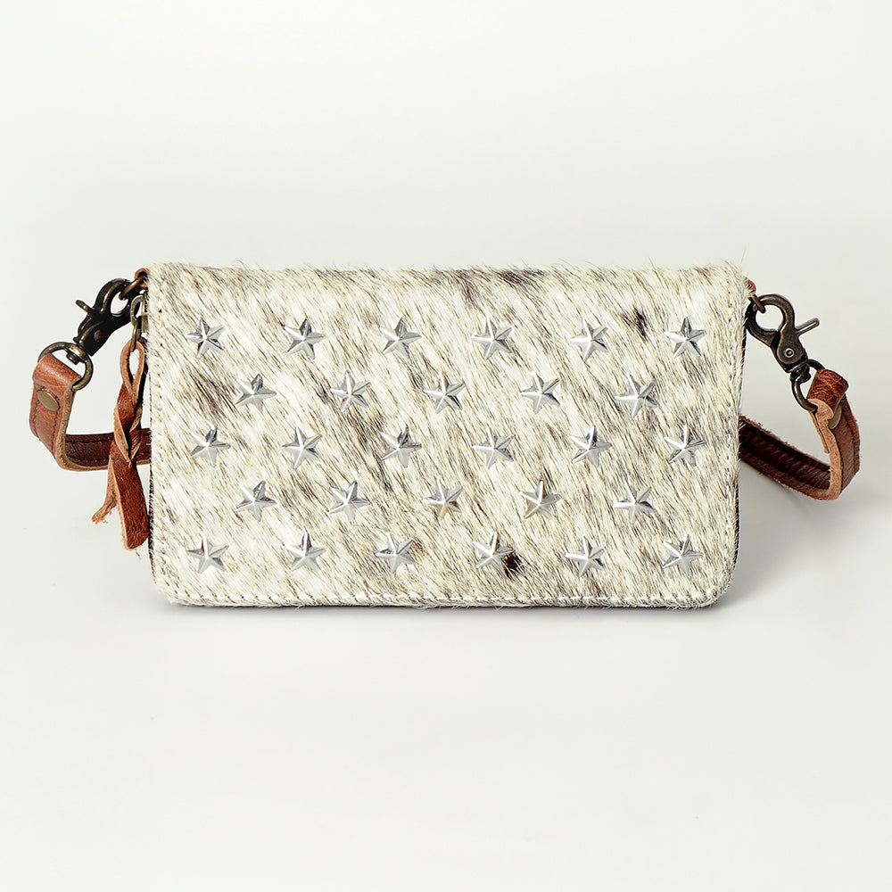 LC-ADBG871 Crossbody Hair-On Genuine Western Leather Women Bag