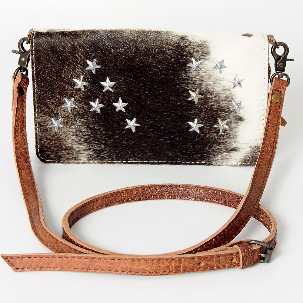 LC-ADBG872  Crossbody Hair-On Genuine Western Leather Women Bag