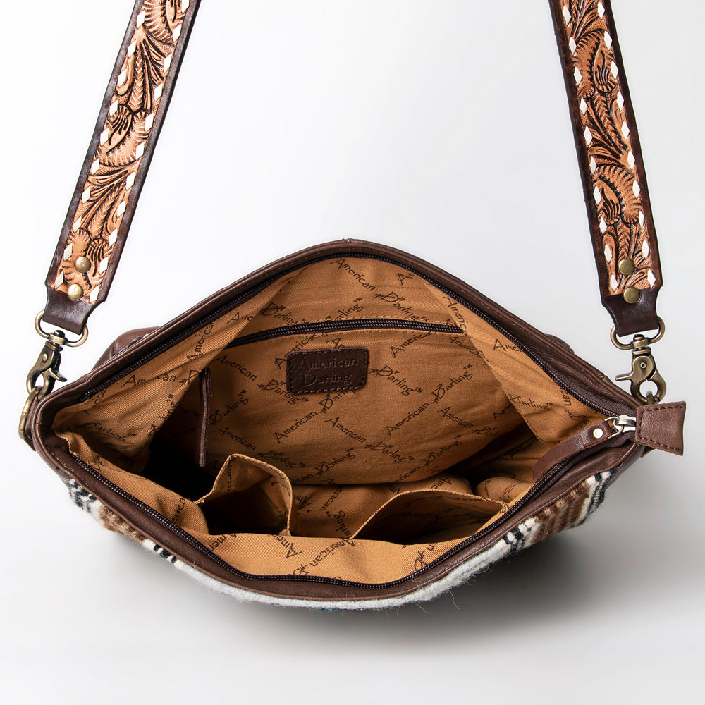 LC-ADBGA286  Large Crossbody Genuine Western Leather Women Bag