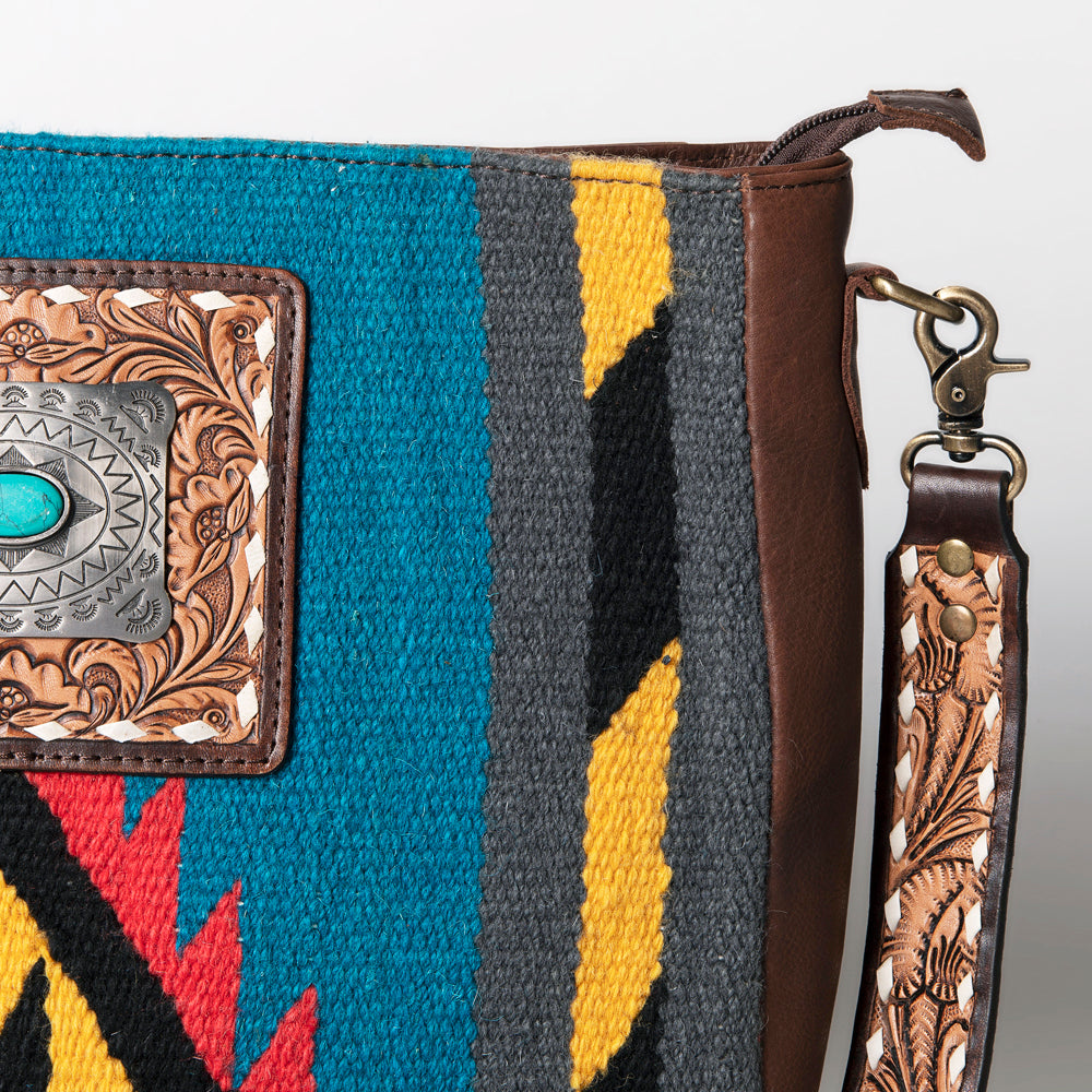 LC-ADBGA286  Large Crossbody Genuine Western Leather Women Bag