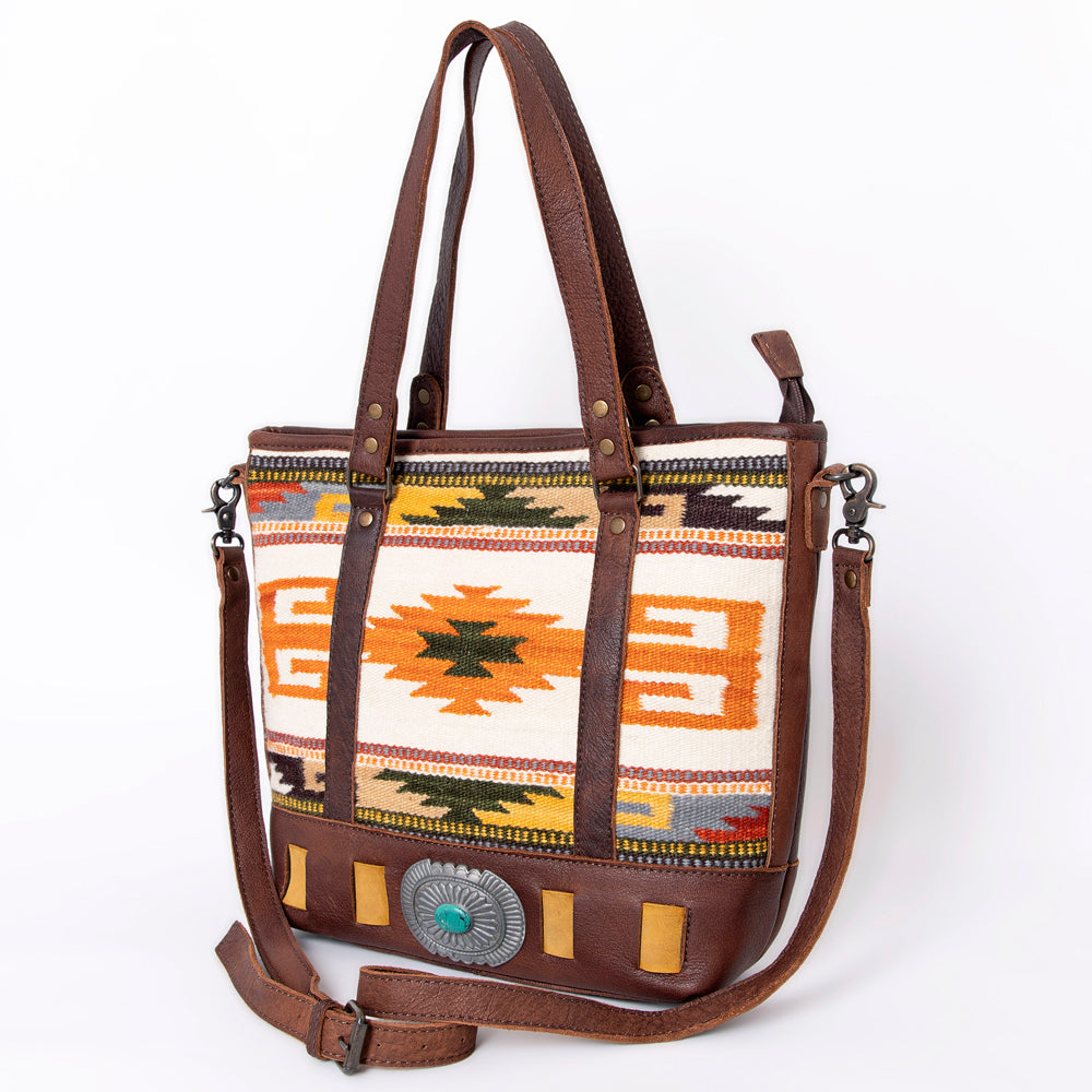 LC-ADBG879 Tote Genuine Western Leather Women Bag