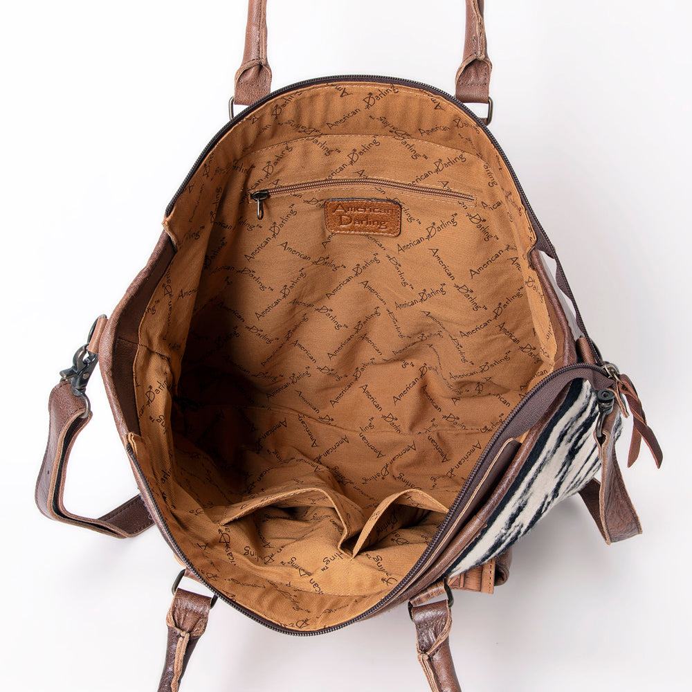 LC-ADBG882 Tote Genuine Western Leather Women Bag