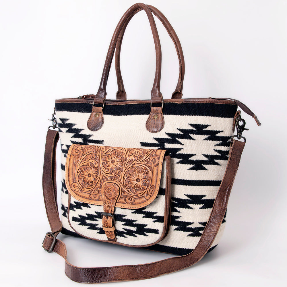 LC-ADBG882 Tote Genuine Western Leather Women Bag