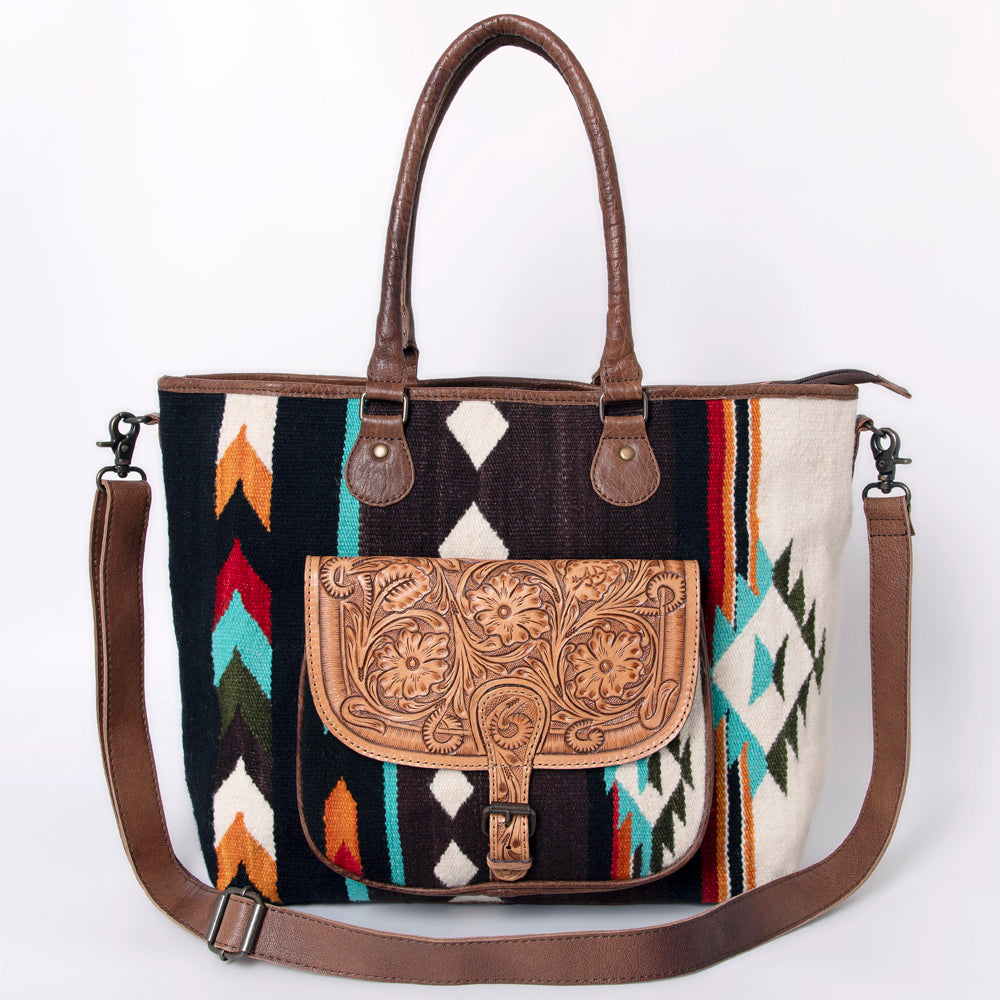 LC-ADBG882 Tote Genuine Western Leather Women Bag