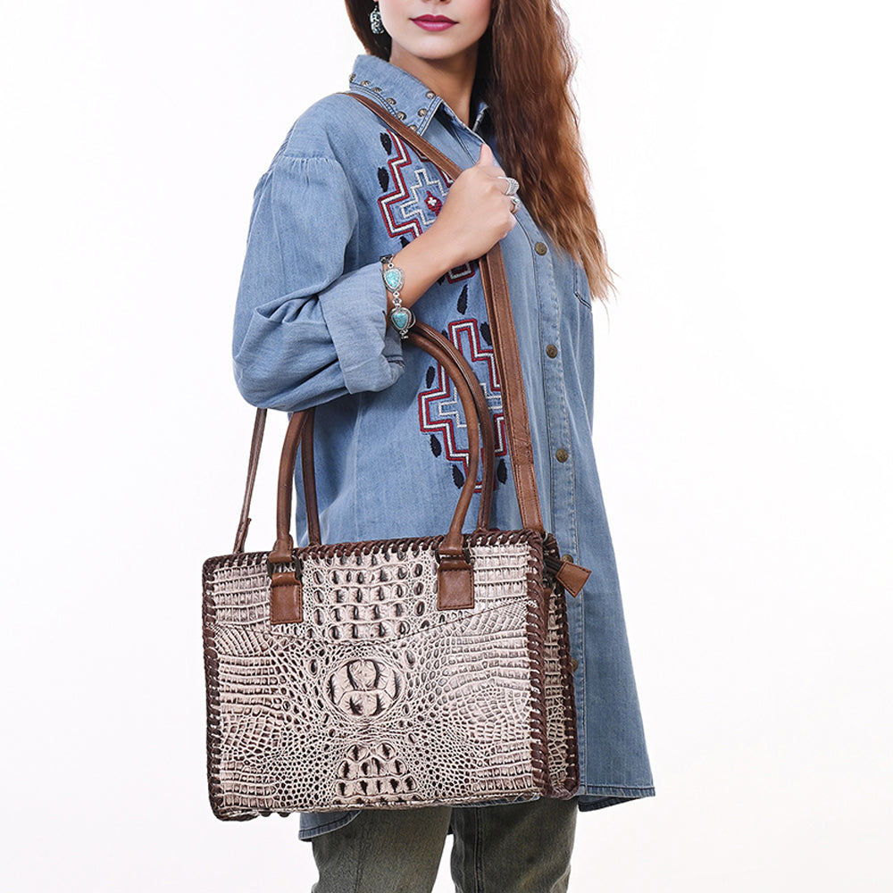 ADBG886 Tote Genuine Western Leather Women Bag