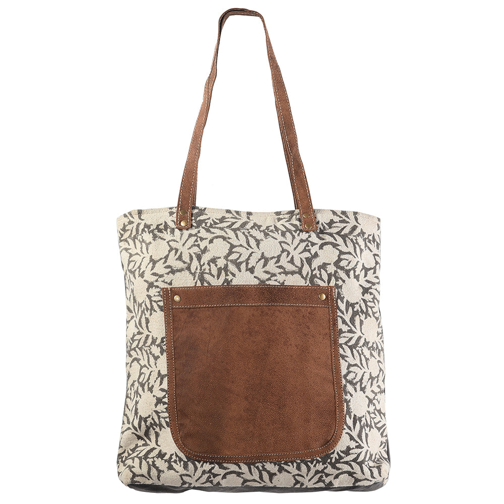 LC-KB305 Tote Upcycled Canvas Ladies Bag