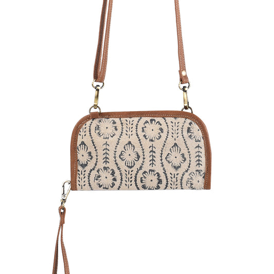 LC-KB307 Small Crossbody Upcycled Canvas Ladies Bag