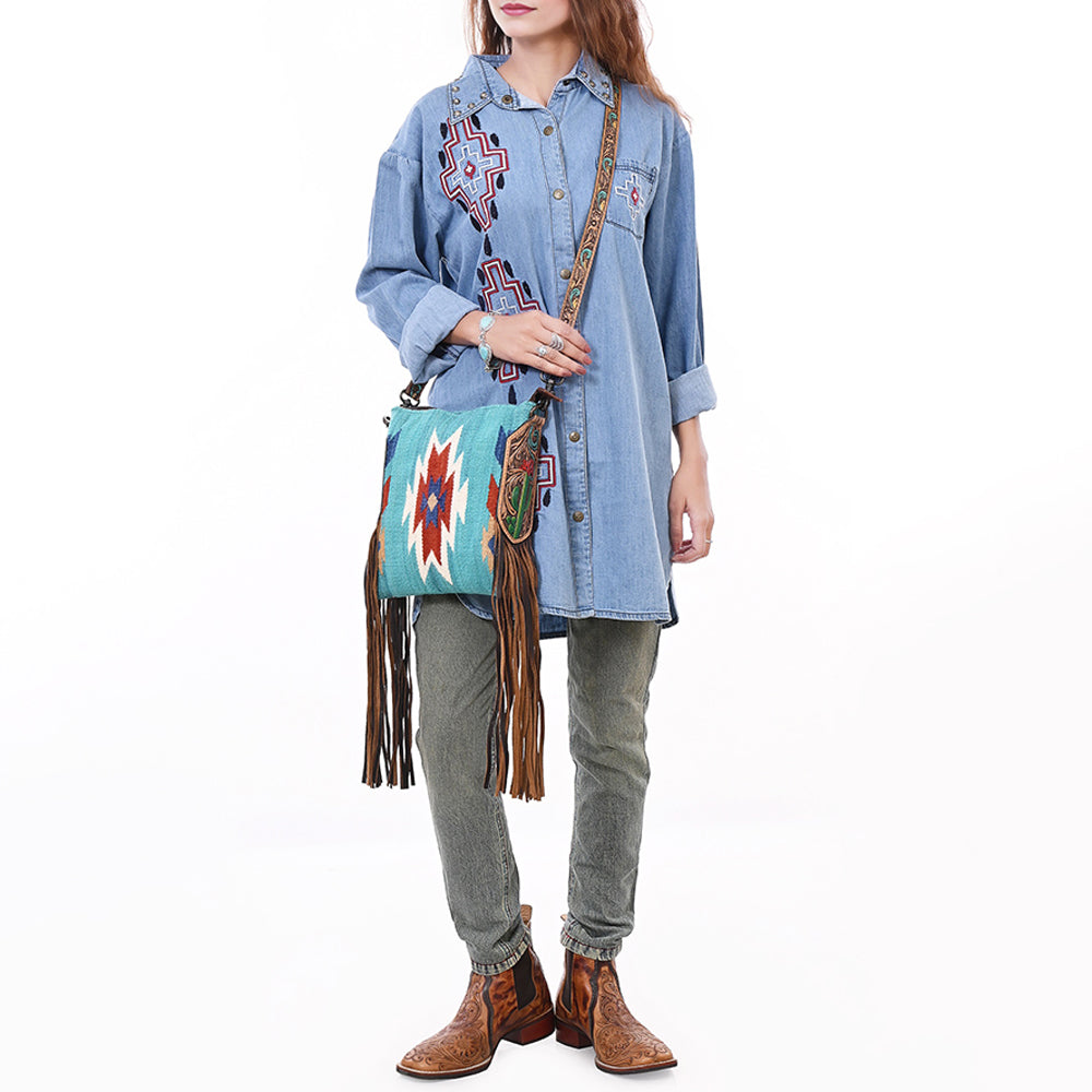 LC-ADBG891 Large Crossbody Genuine Western Leather Women Bag