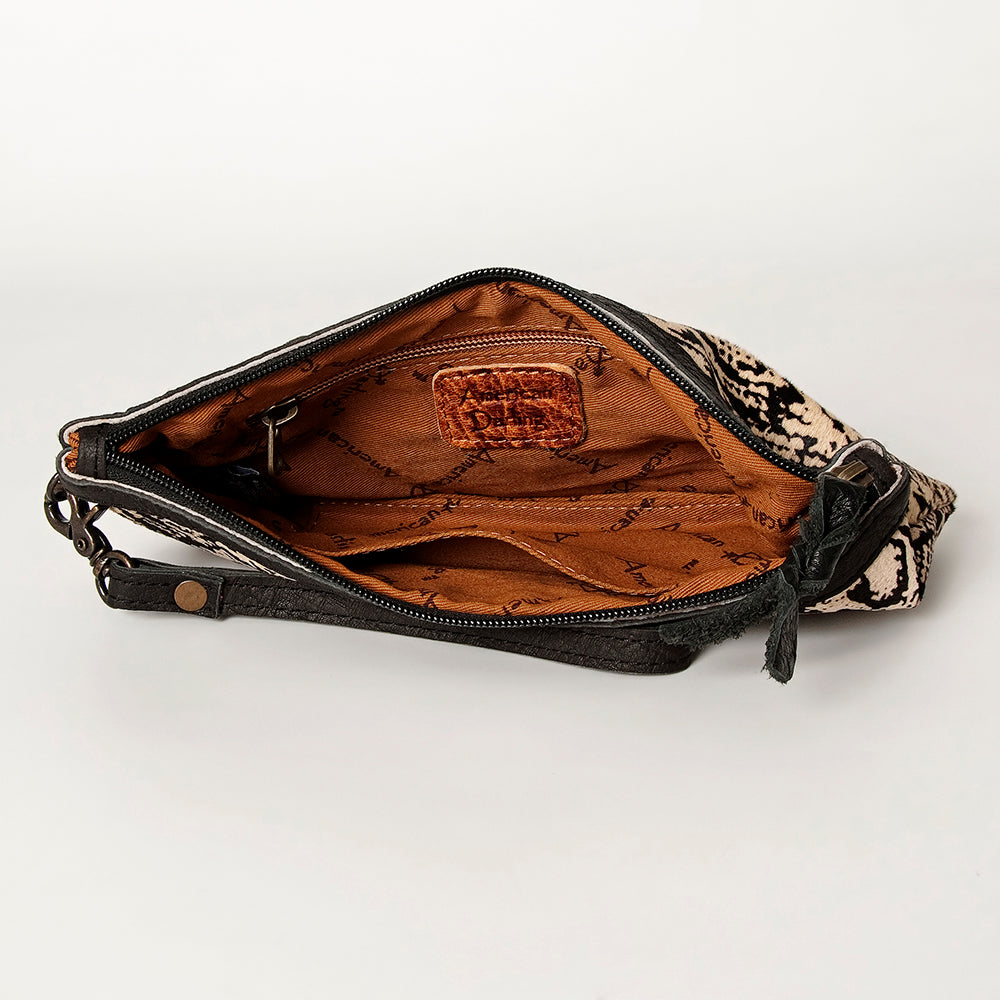 ADBG344 Wristlet Genuine Western Leather Women Bag Belle