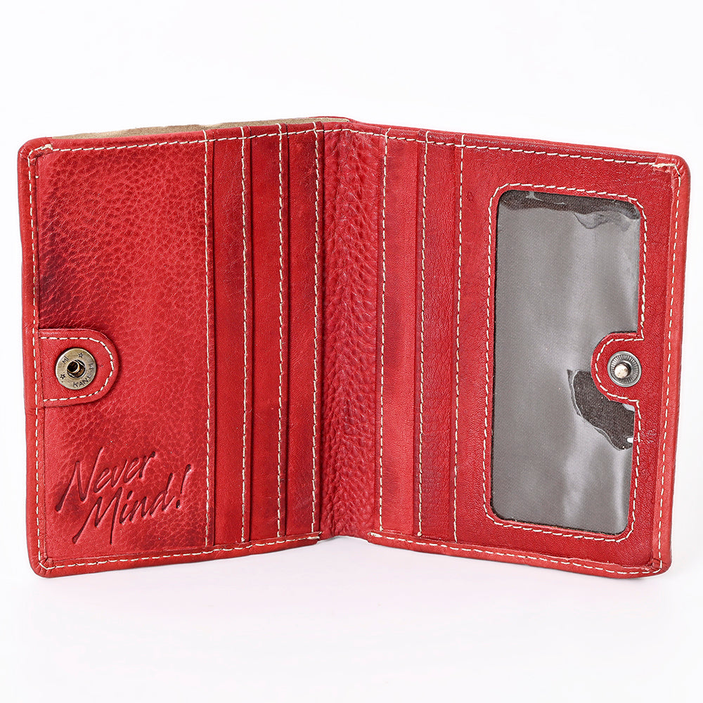 LC-NMBGM128 Card-Holder Genuine Leather women bag western Bag