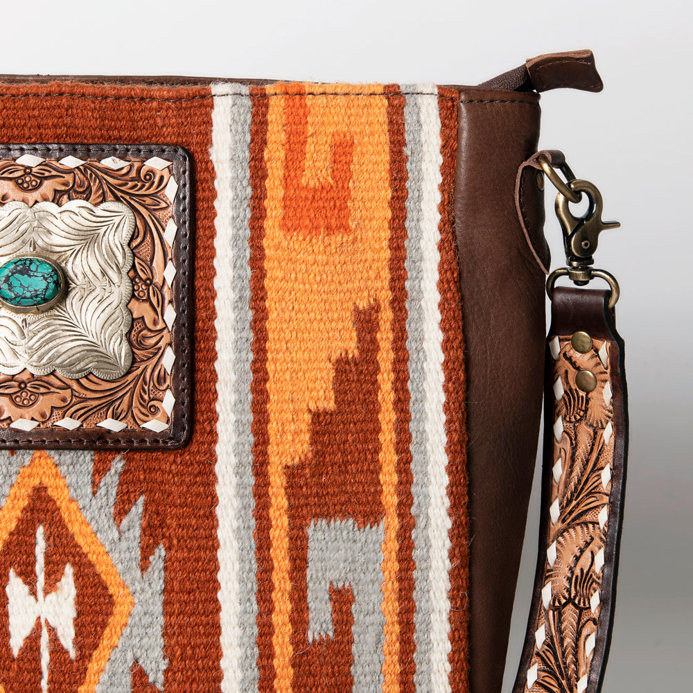 LC-ADBGA286  Large Crossbody Genuine Western Leather Women Bag