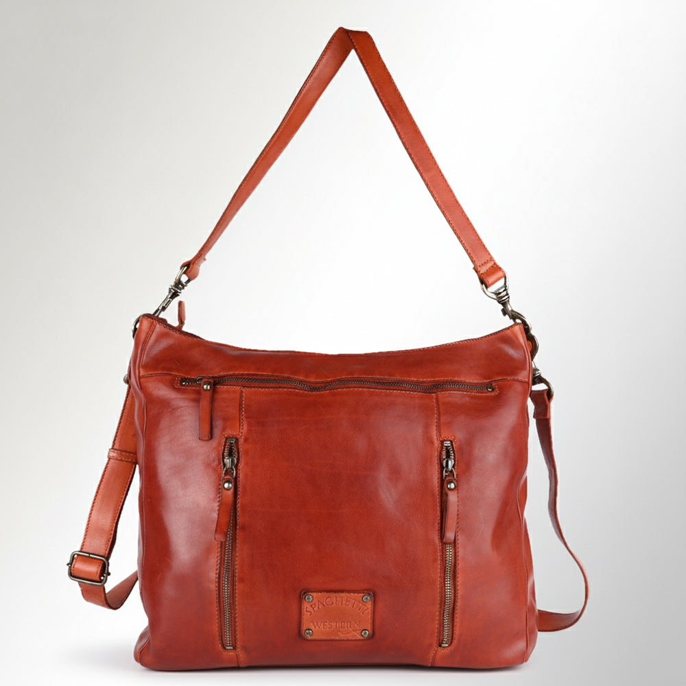SWC180 Fiorente - Full Grain Leather Shoulder Bag