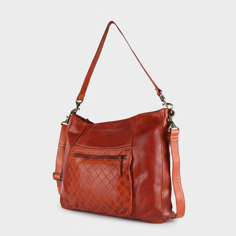 SWC180 Fiorente - Full Grain Leather Shoulder Bag