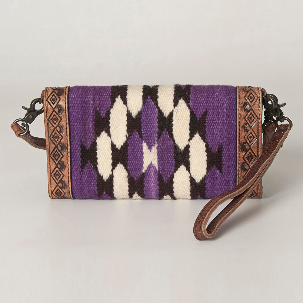 ADBG906 American Darling Handcrafted Hand Tooled Leather Saddle Blanket Envelope