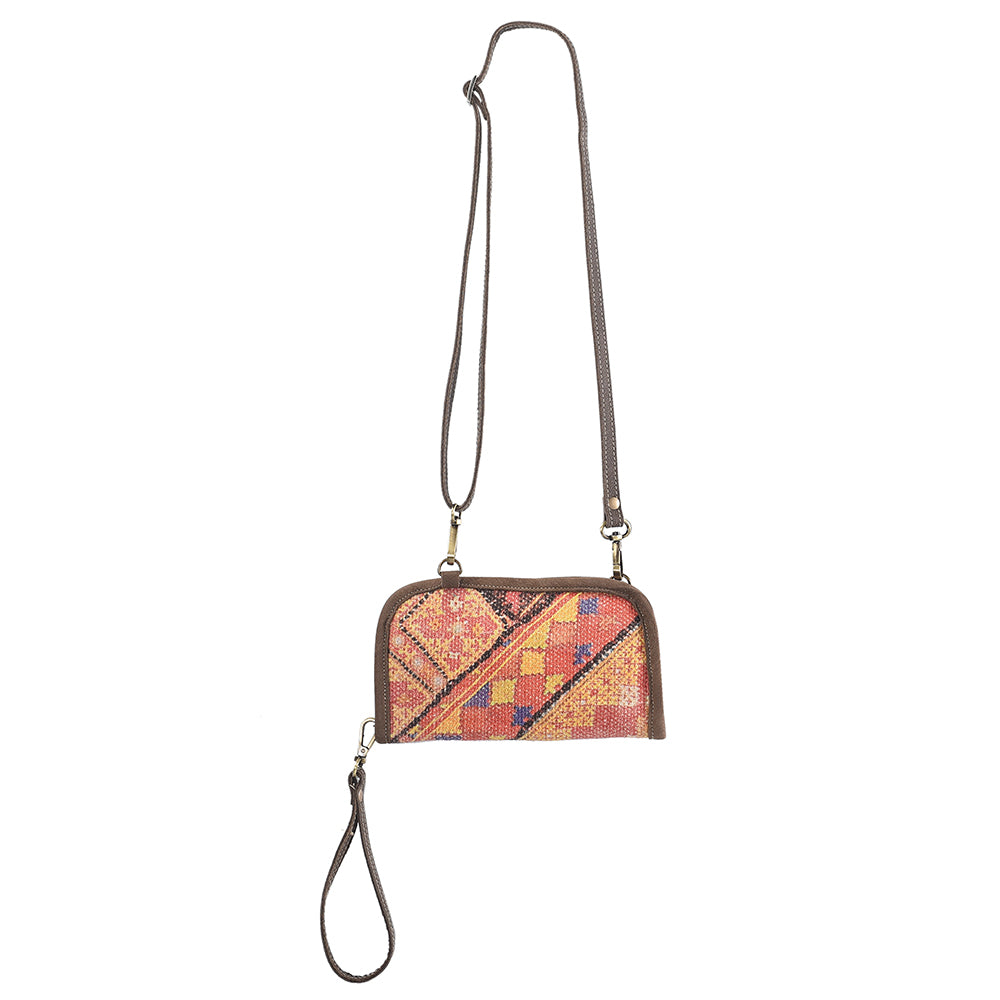 LC-KB316 Small Crossbody Upcycled Canvas Ladies Bag