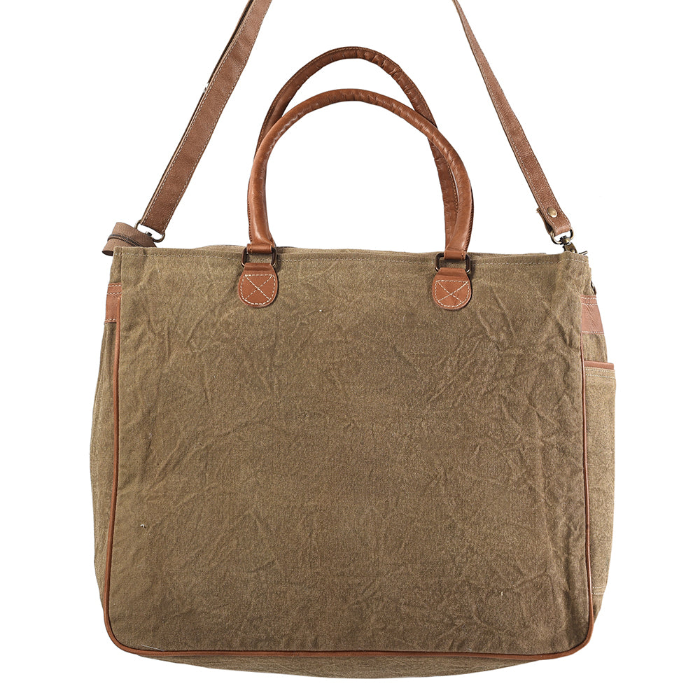 LC-KB325 Weekender Upcycled Canvas Ladies Bag