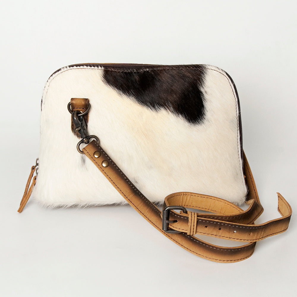 ADBG914 Crossbody Hair On Genuine Leather Women Bag Western Handbag Purse