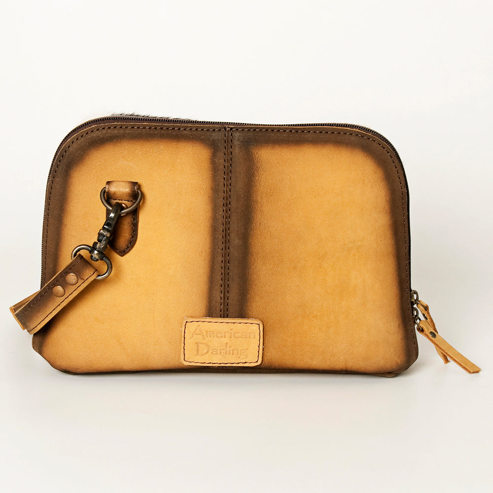 ADBG914 Crossbody Hair On Genuine Leather Women Bag Western Handbag Purse