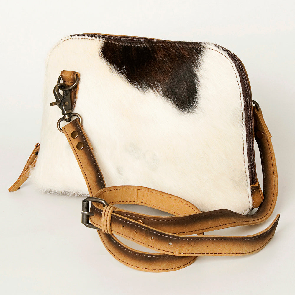 ADBG914 Crossbody Hair On Genuine Leather Women Bag Western Handbag Purse