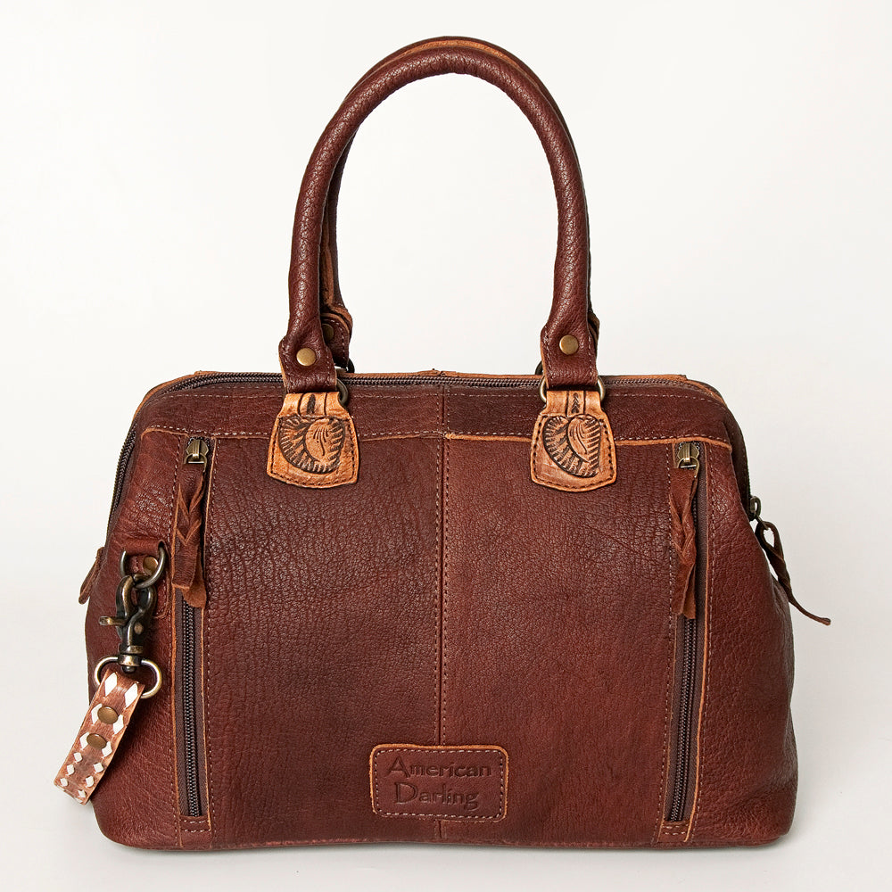 ADBG922 Tote Hand Tooled Genuine Leather Women Bag Western Handbag Purse