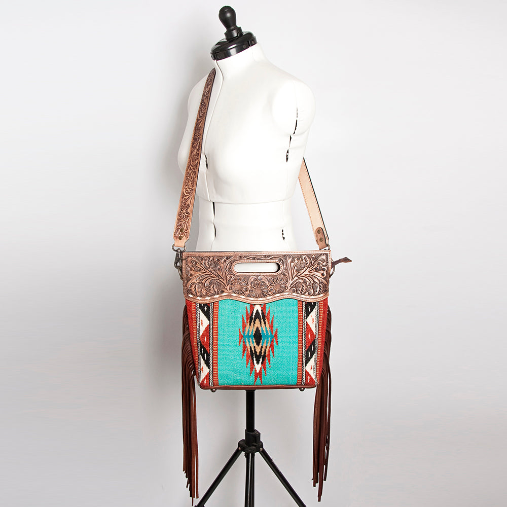 LC-ADBGS146 Crossbody Genuine Western Leather Women Bag Daisy