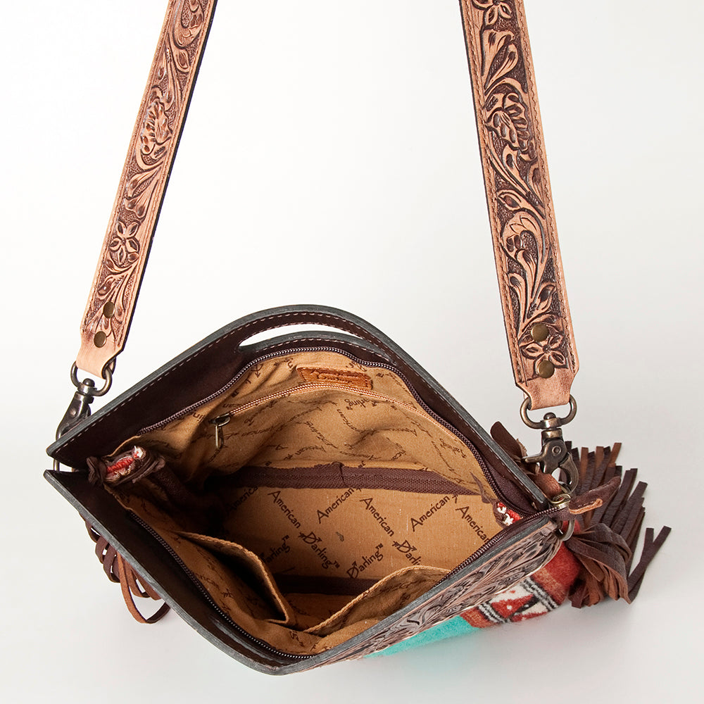 LC-ADBGS146 Crossbody Genuine Western Leather Women Bag Daisy