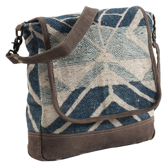 LC-KB310 Messenger Upcycled Canvas Ladies Bag