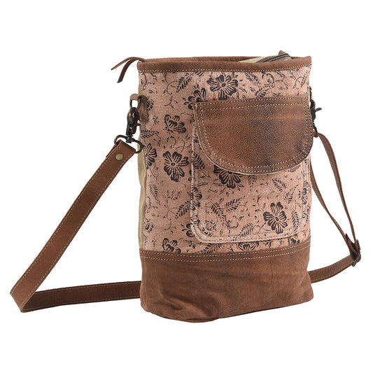 LC-KB311 Large Crossbody Upcycled Canvas Ladies Bag