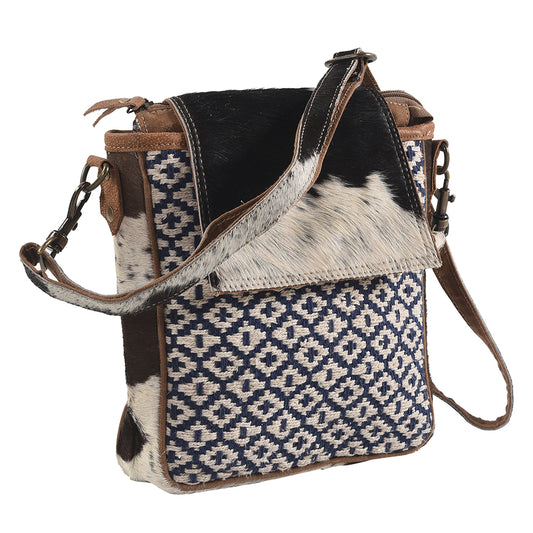 LC-KB313 Messenger Upcycled Canvas Ladies Bag